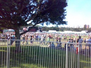 V Festival- people