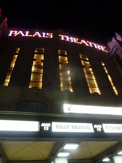 Billy Bragg, Palais Theatre Melbourne